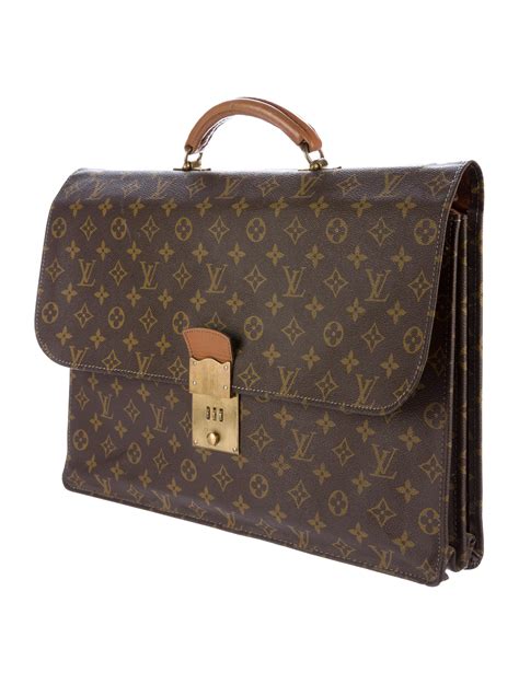 louis vuitton mens briefcase|louis vuitton attache briefcase.